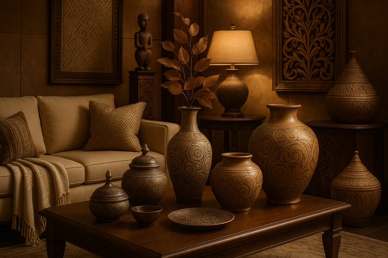 We embody the union of luxury and craftsmanship, offering you artisanal decor that transforms your environment.